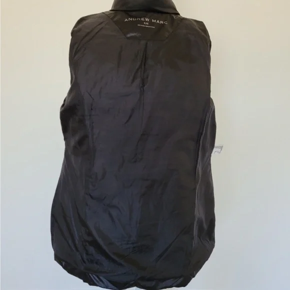 Womens Puffer Coat by Andrew Marc, Black, Size XL - Picture 6 of 8